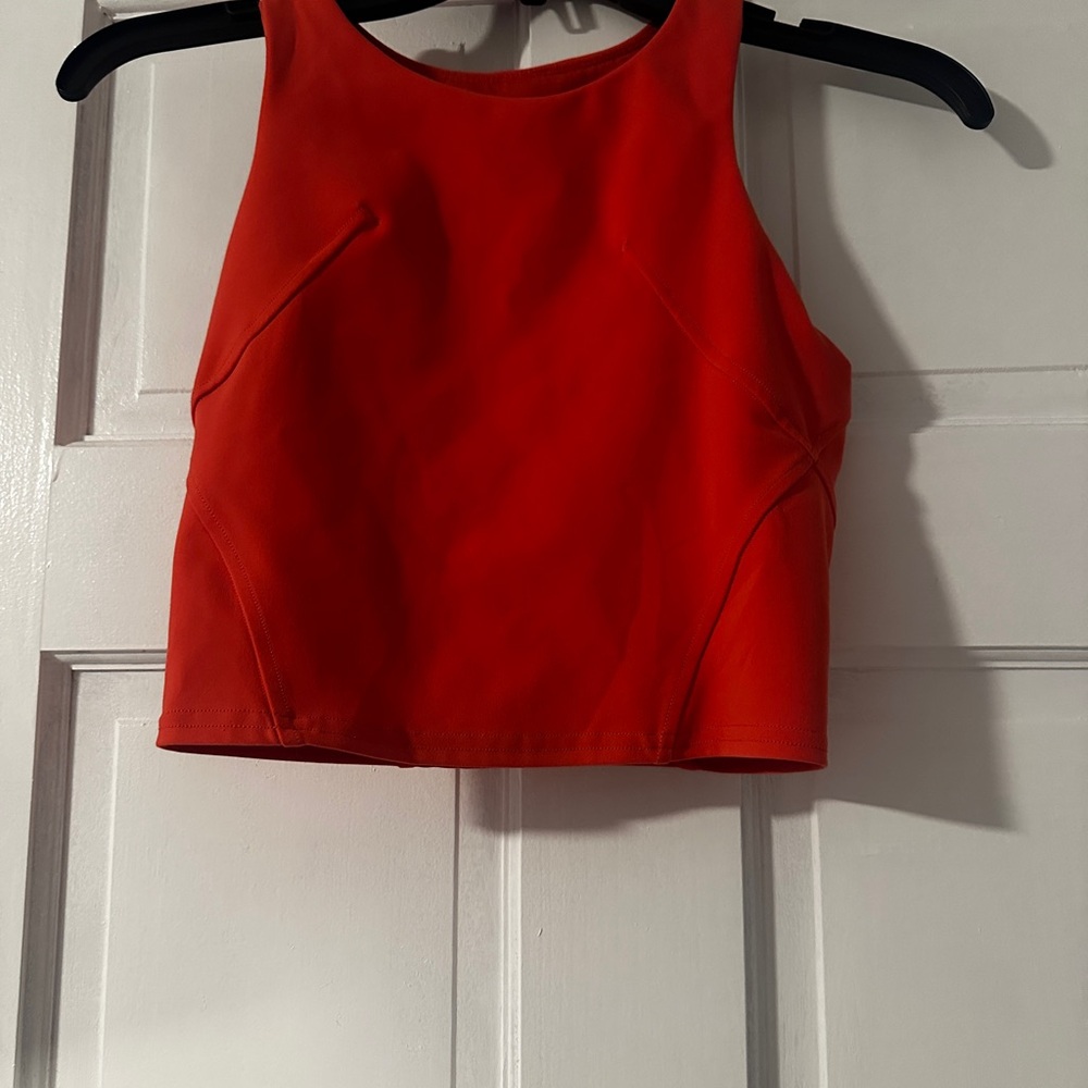 Coral tank top Lululemon